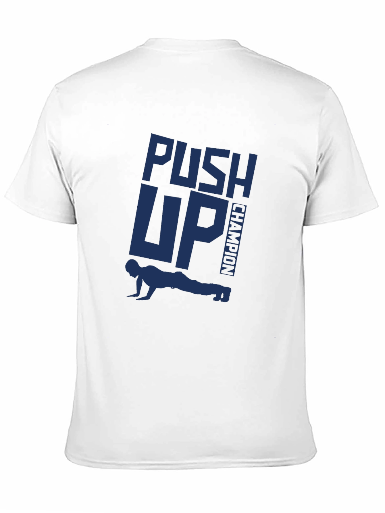 Push Up Champion Graphic Tee - Black