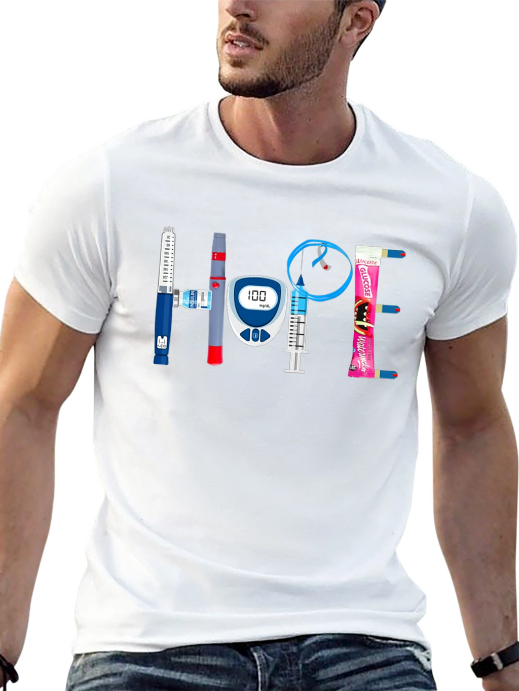 Diabetes Hope T-Shirt - Awareness & Support
