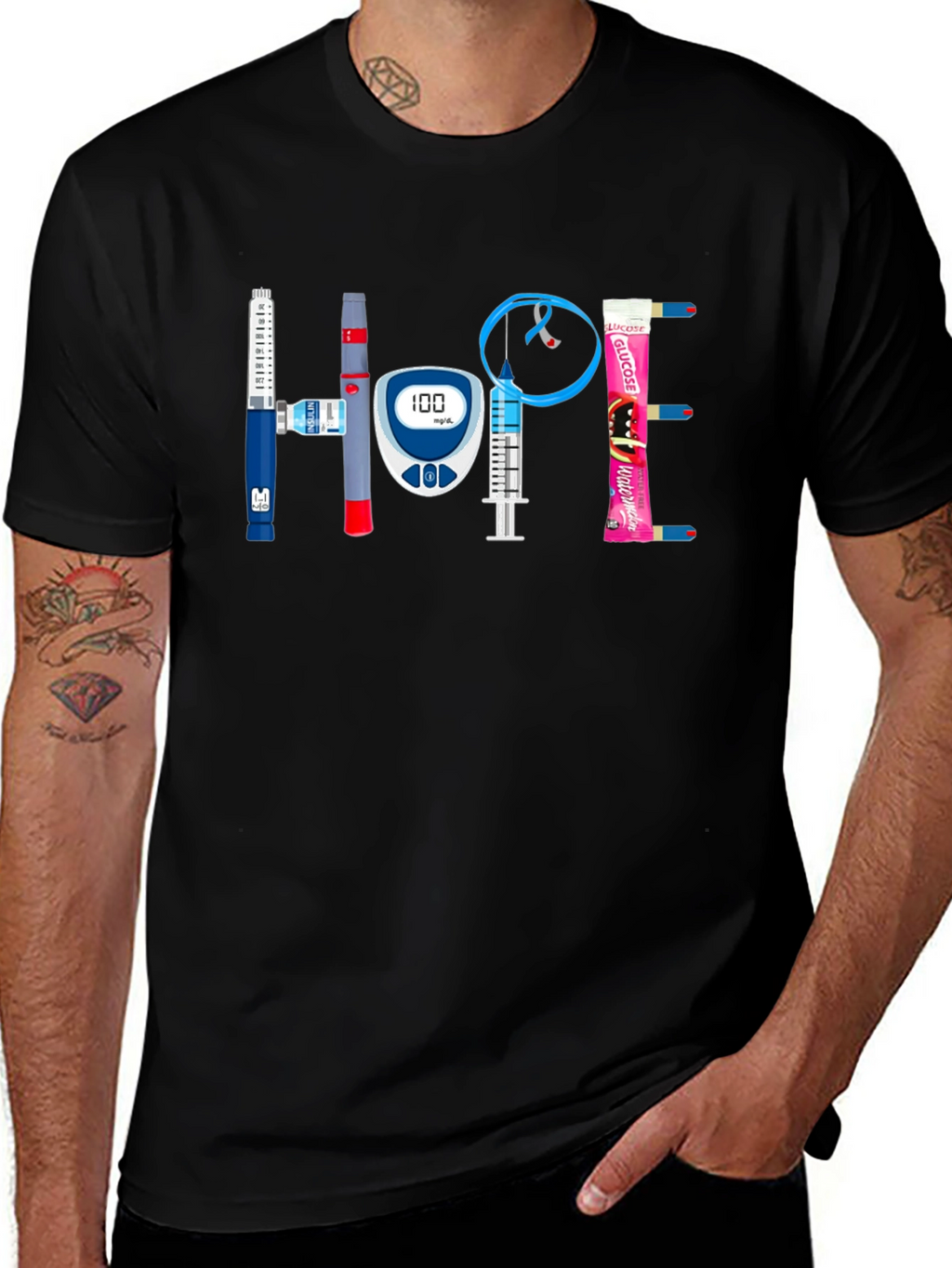 Diabetes Hope T-Shirt - Awareness & Support