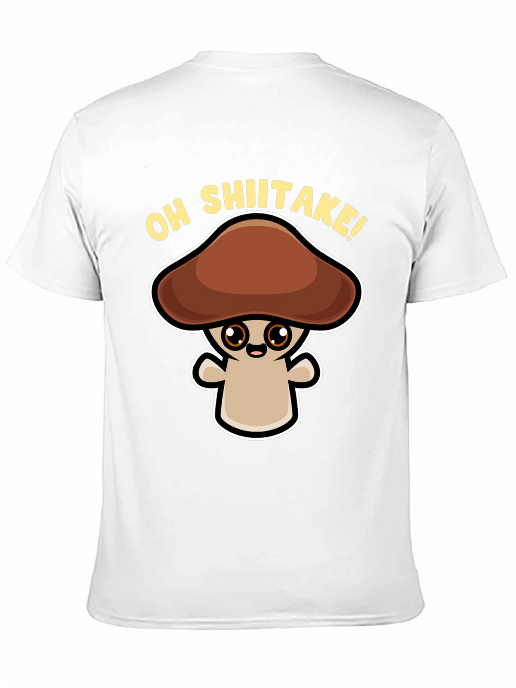 Oh Shiitake! Funny Mushroom Graphic Tee
