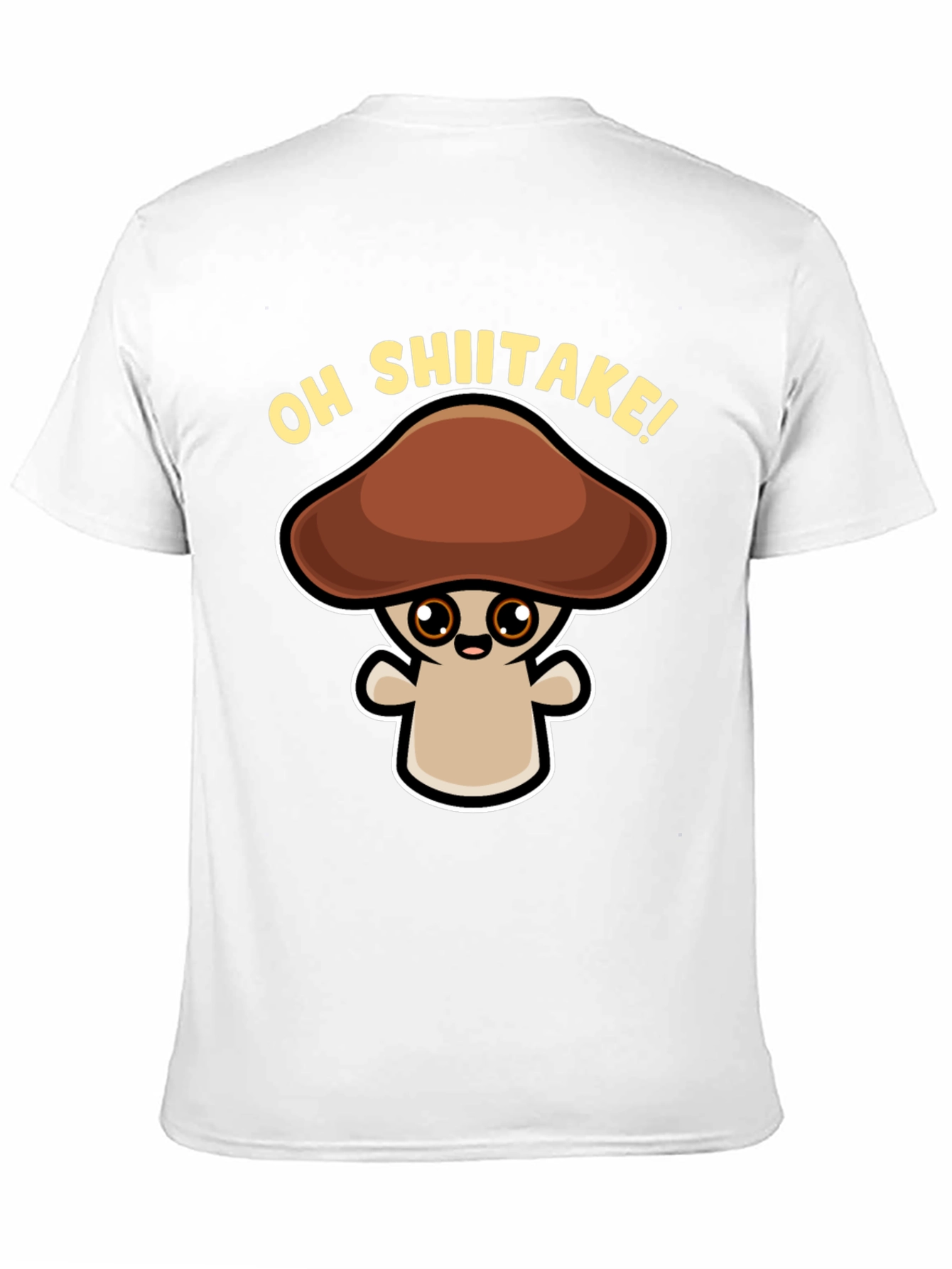 Oh Shiitake! Funny Mushroom Graphic Tee