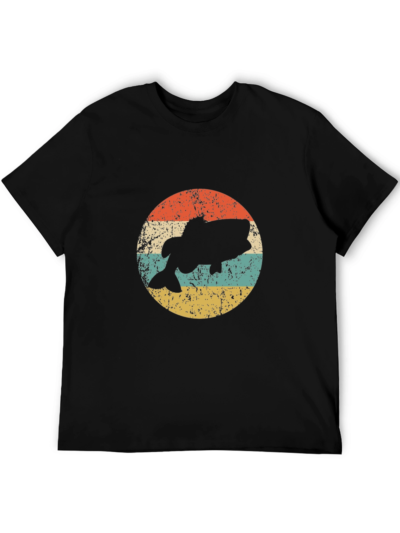 Vintage Fish Graphic Tee - Retro Angler Style