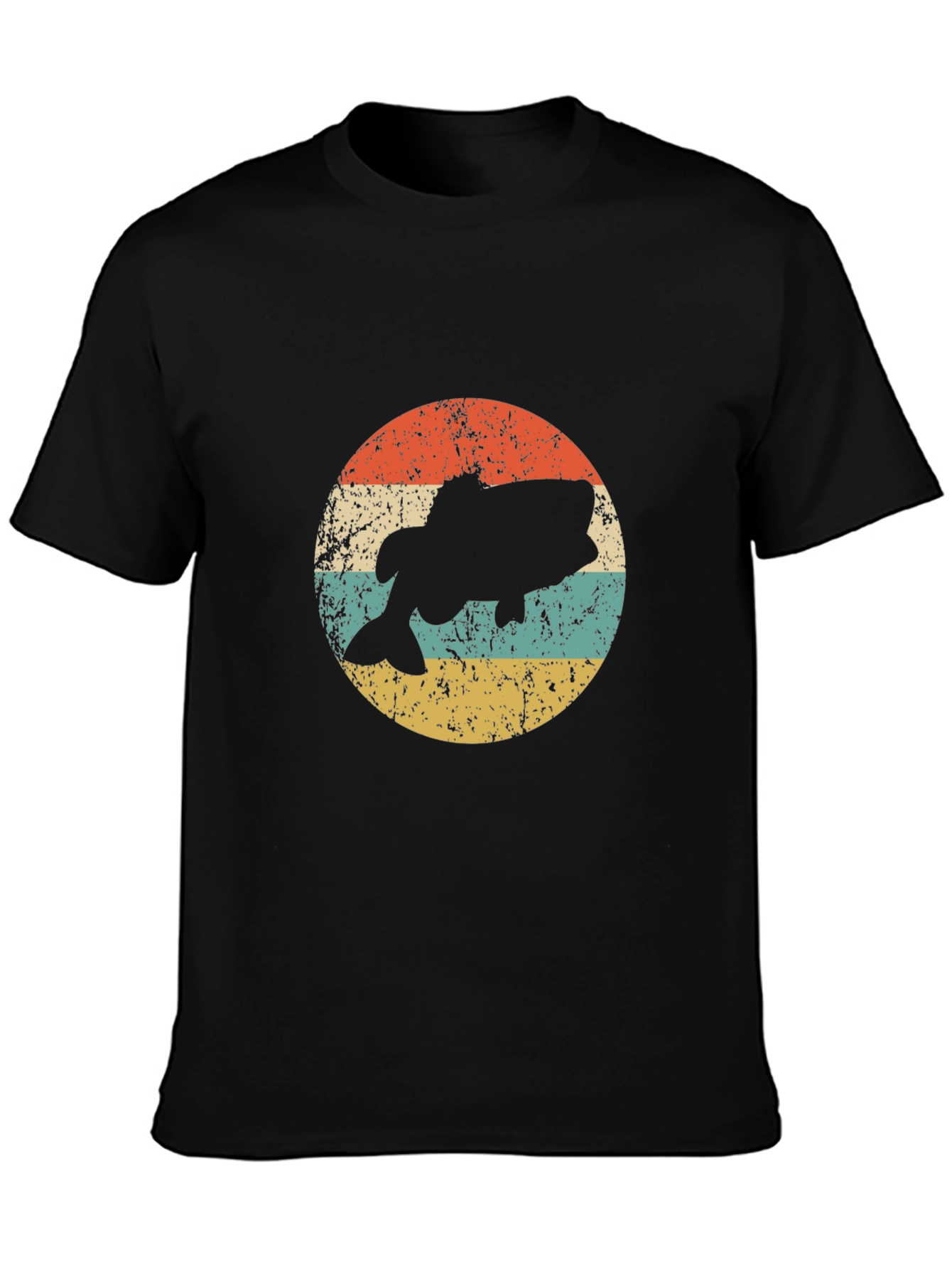 Vintage Fish Graphic Tee - Retro Angler Style