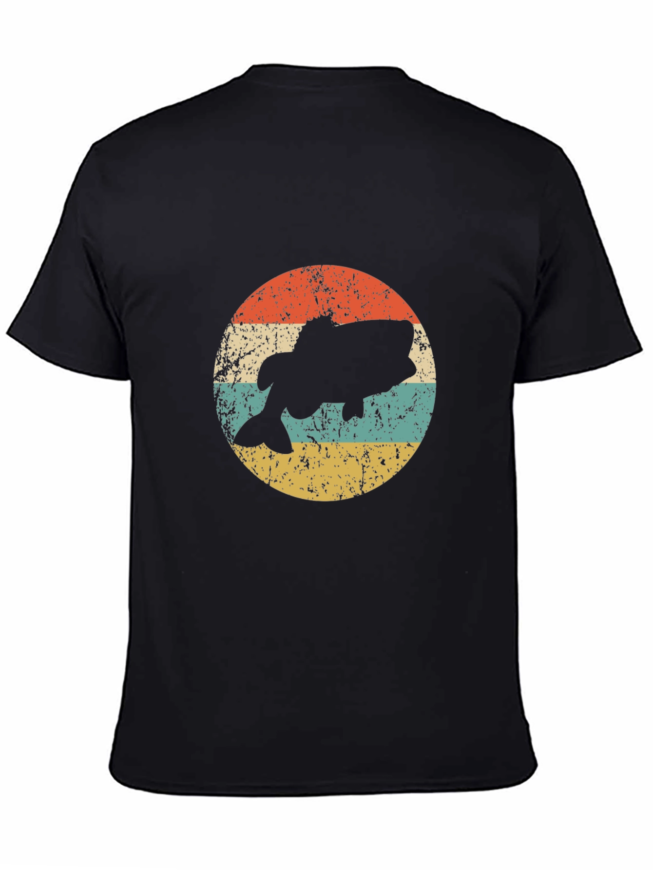 Vintage Fish Graphic Tee - Retro Angler Style