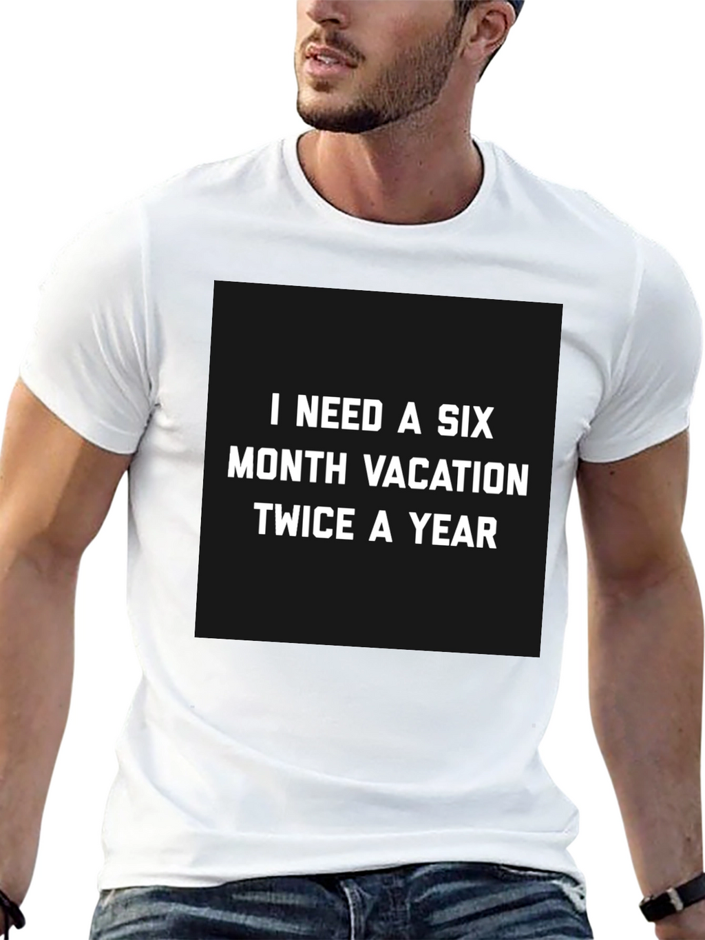 Six Month Vacation Graphic Tee