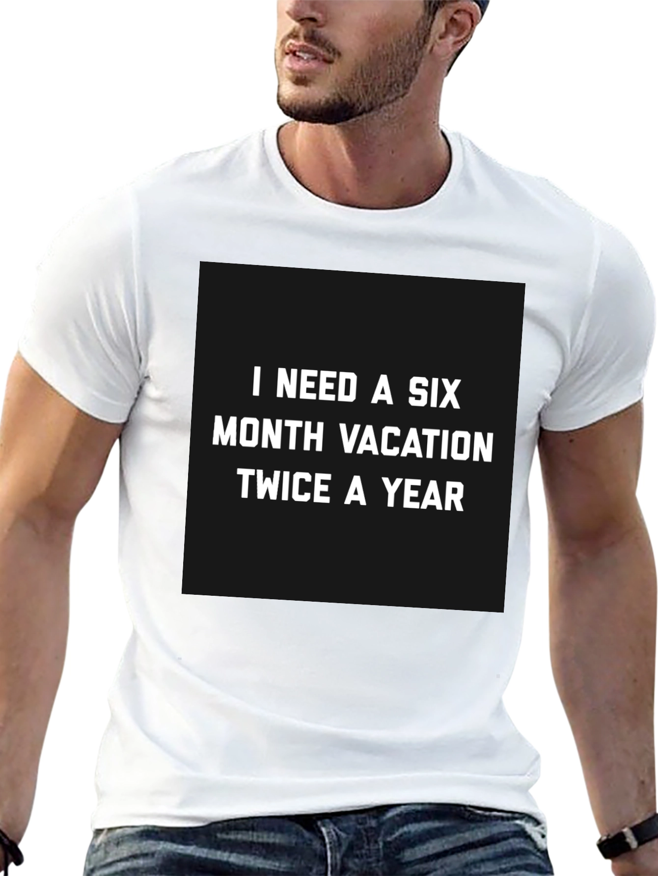 Six Month Vacation Graphic Tee