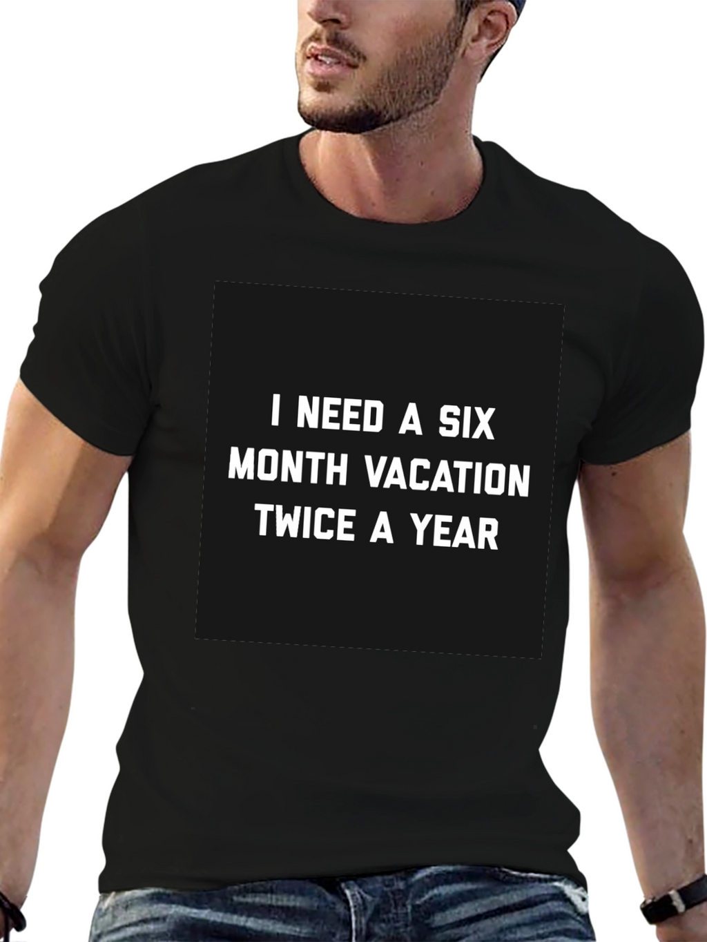 Six Month Vacation Graphic Tee