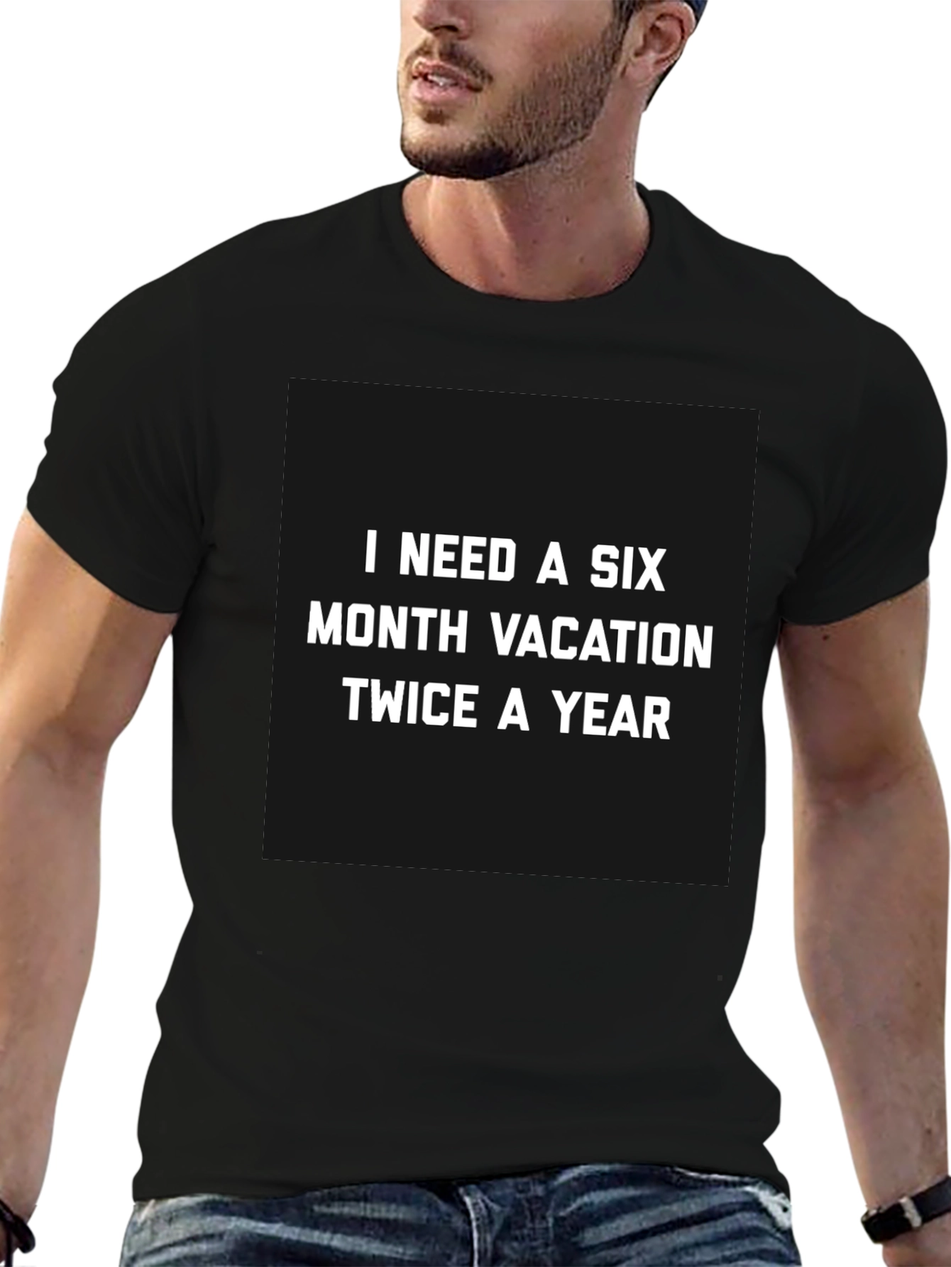 Six Month Vacation Graphic Tee