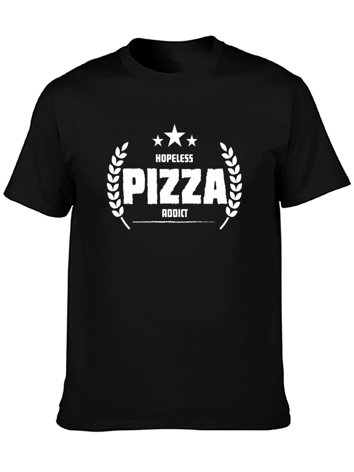 Hopeless Pizza Addict Graphic Tee