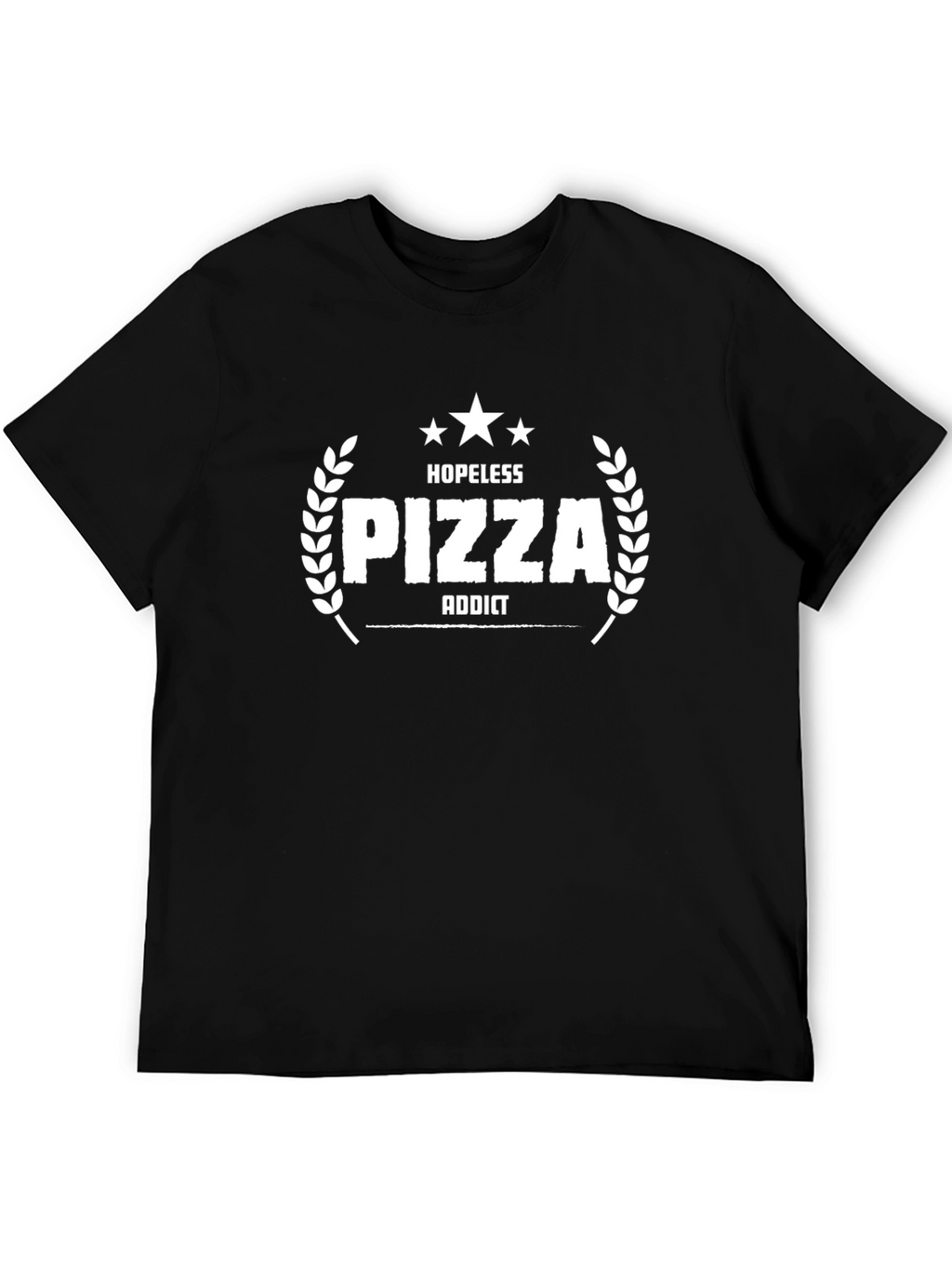 Hopeless Pizza Addict Graphic Tee