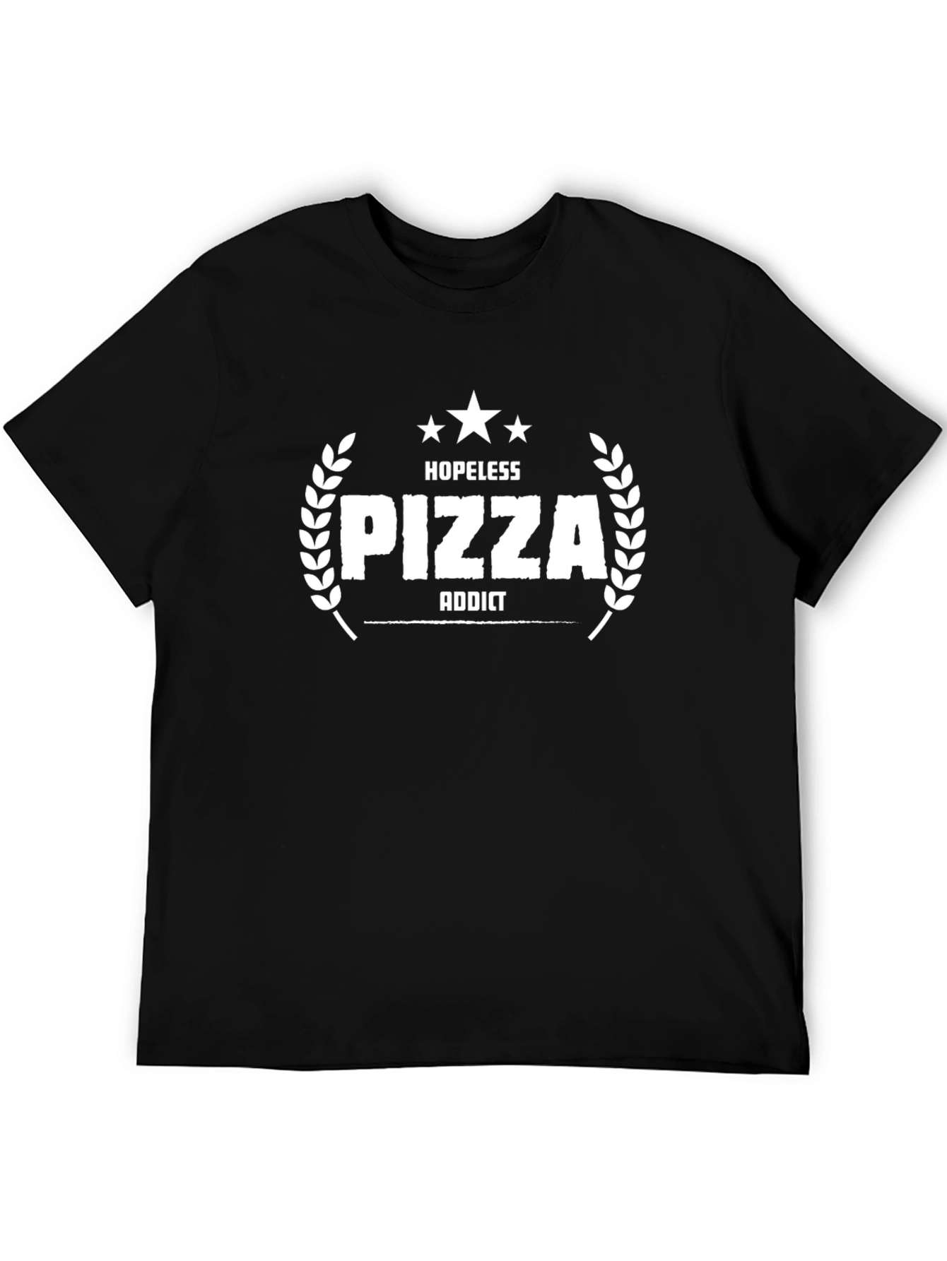 Hopeless Pizza Addict Graphic Tee