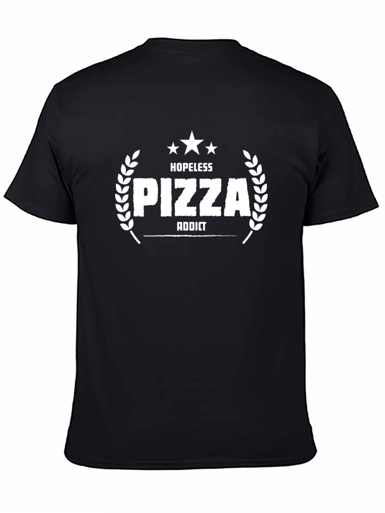 Hopeless Pizza Addict Graphic Tee