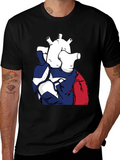 Texas Heart T-Shirt | Patriotic Graphic Tee