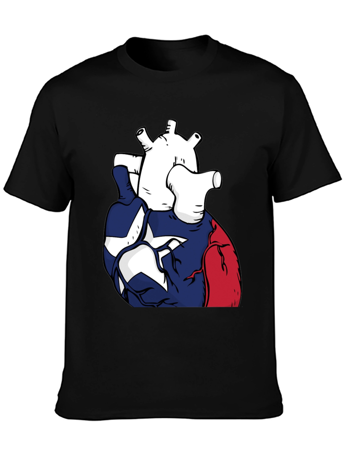 Texas Heart T-Shirt | Patriotic Graphic Tee