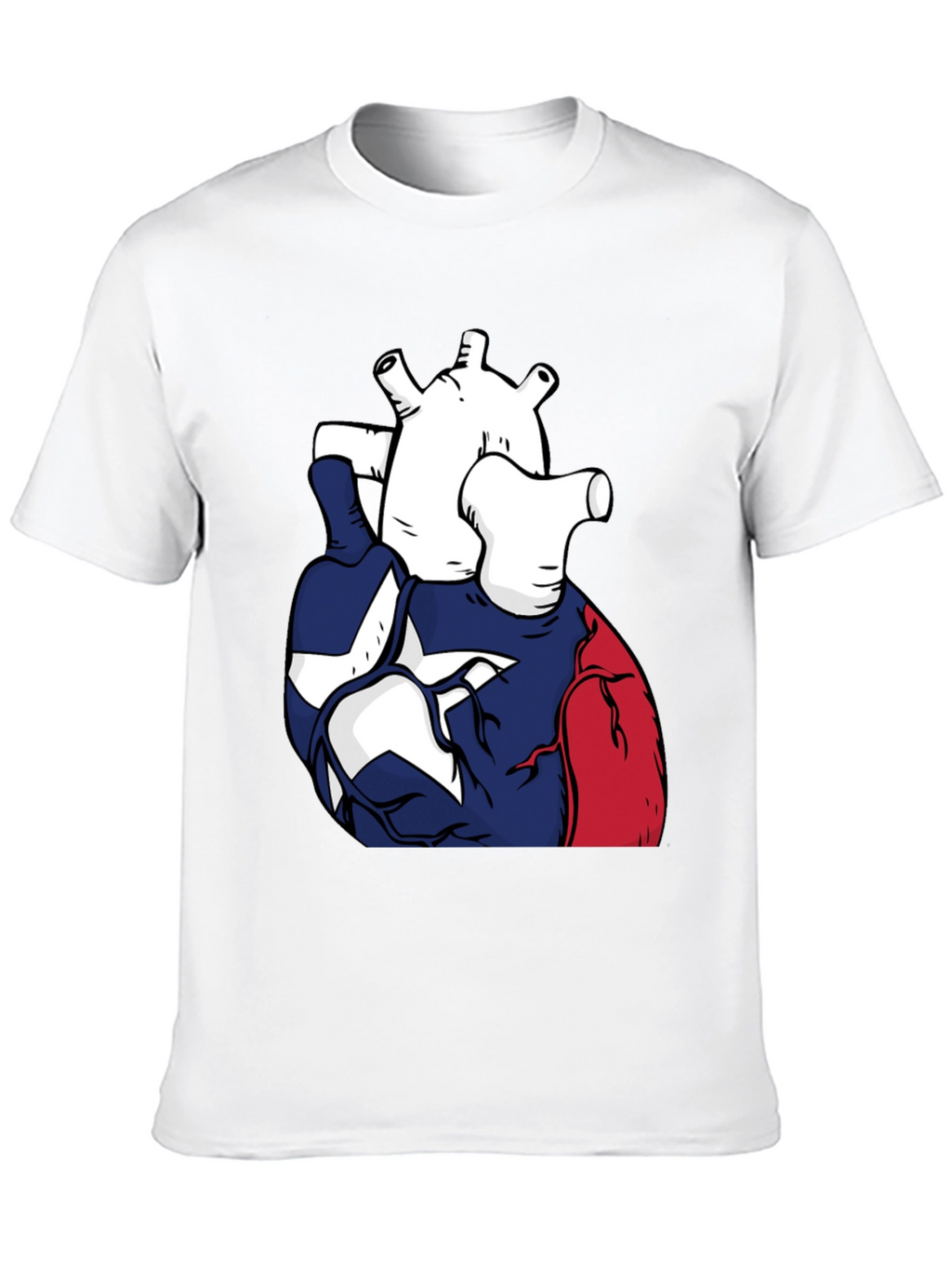 Texas Heart T-Shirt | Patriotic Graphic Tee