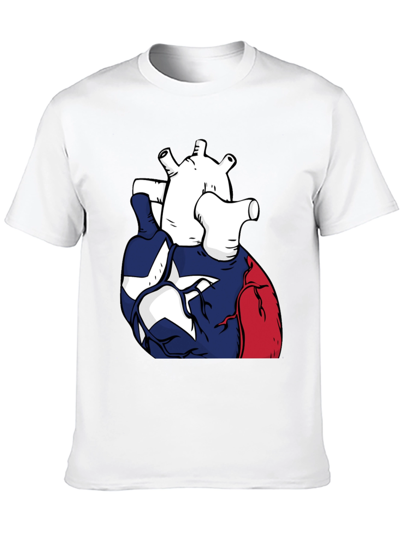 Texas Heart T-Shirt | Patriotic Graphic Tee