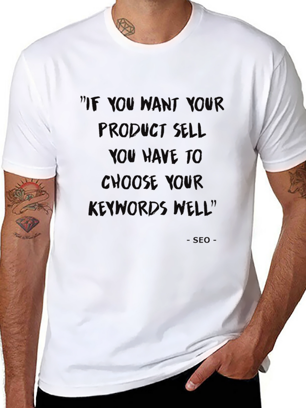 Keywords T-Shirt for Product Selling