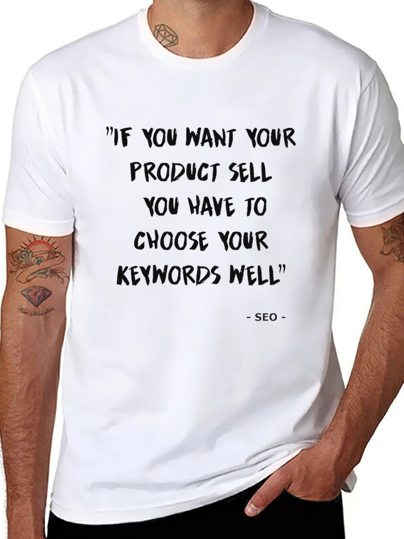 Keywords T-Shirt for Product Selling