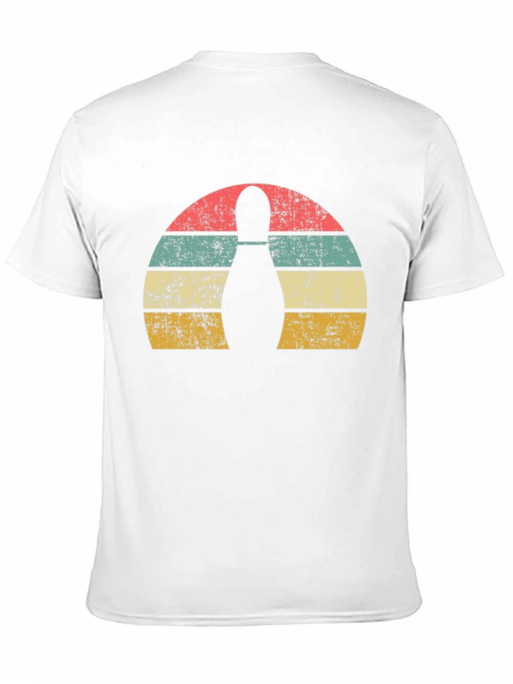 Retro Bowling Pin Graphic T-Shirt