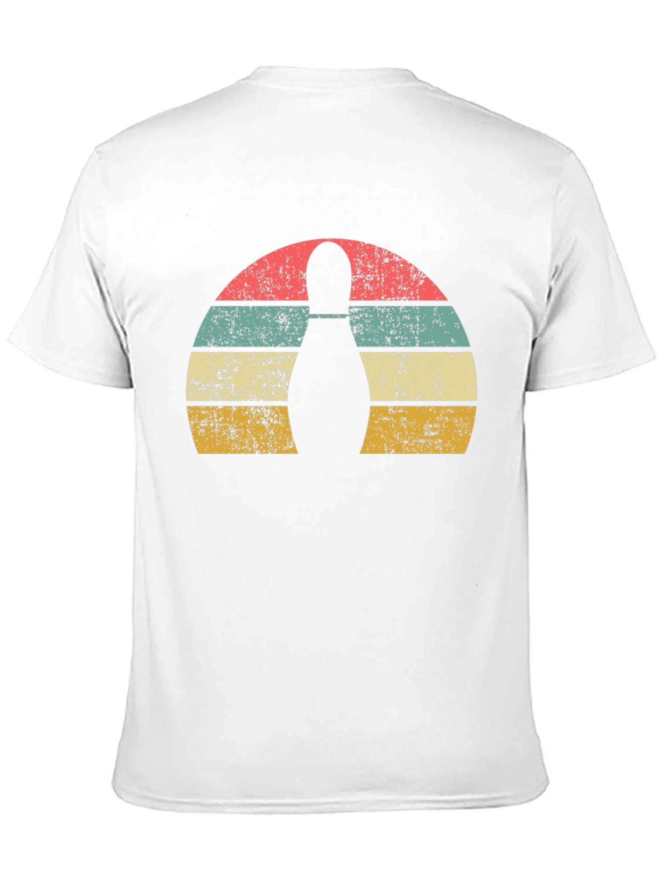 Retro Bowling Pin Graphic T-Shirt