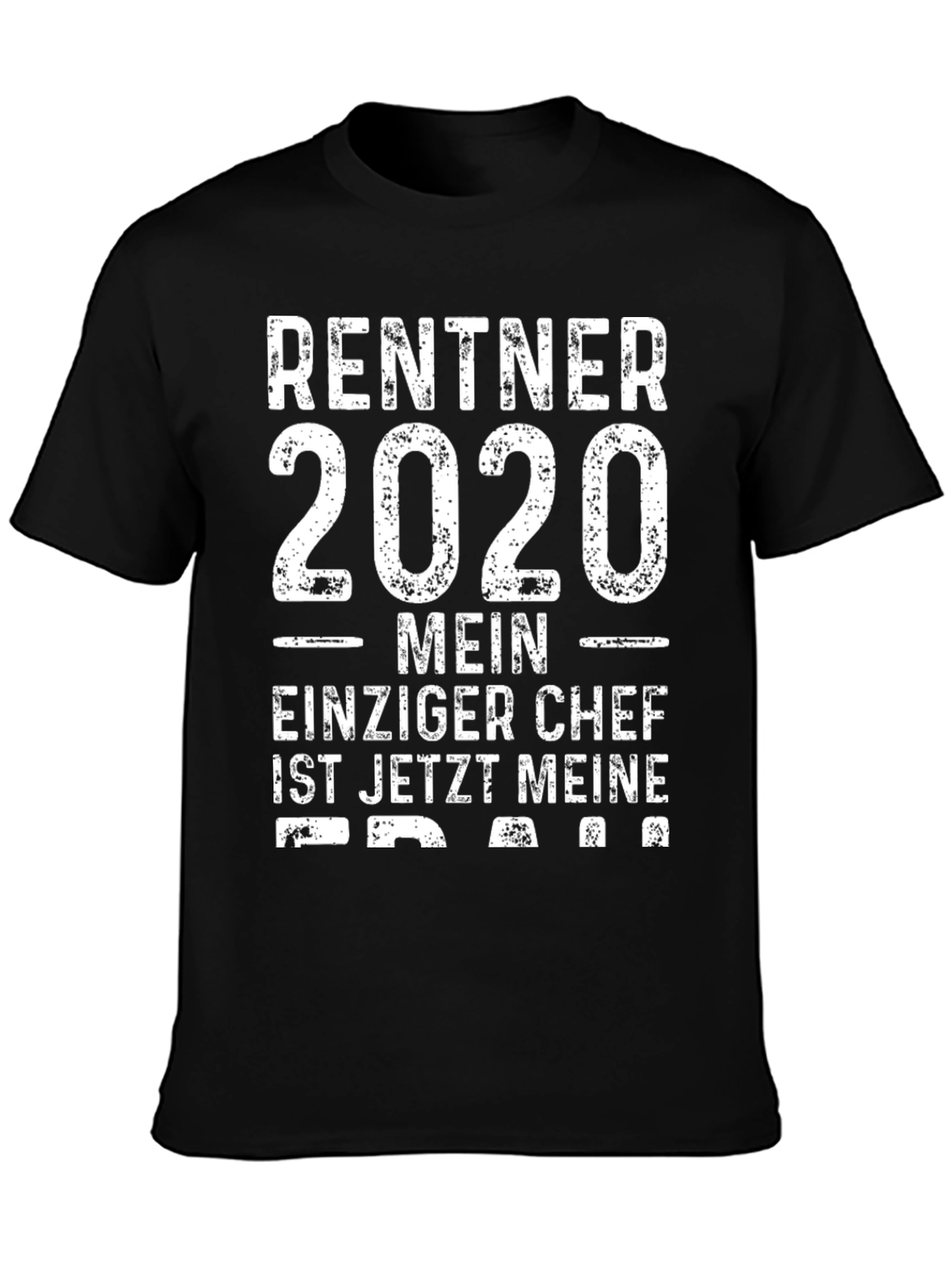 Retired 2020 T-Shirt - My Only Boss is My Cat!