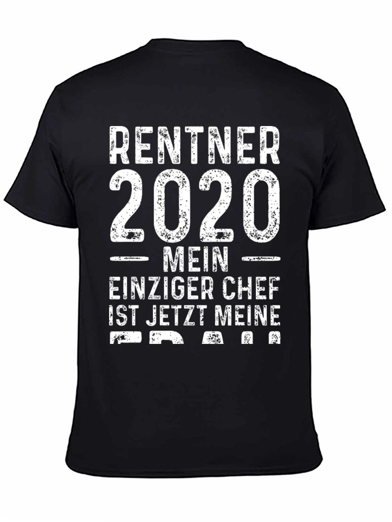 Retired 2020 T-Shirt - My Only Boss is My Cat!