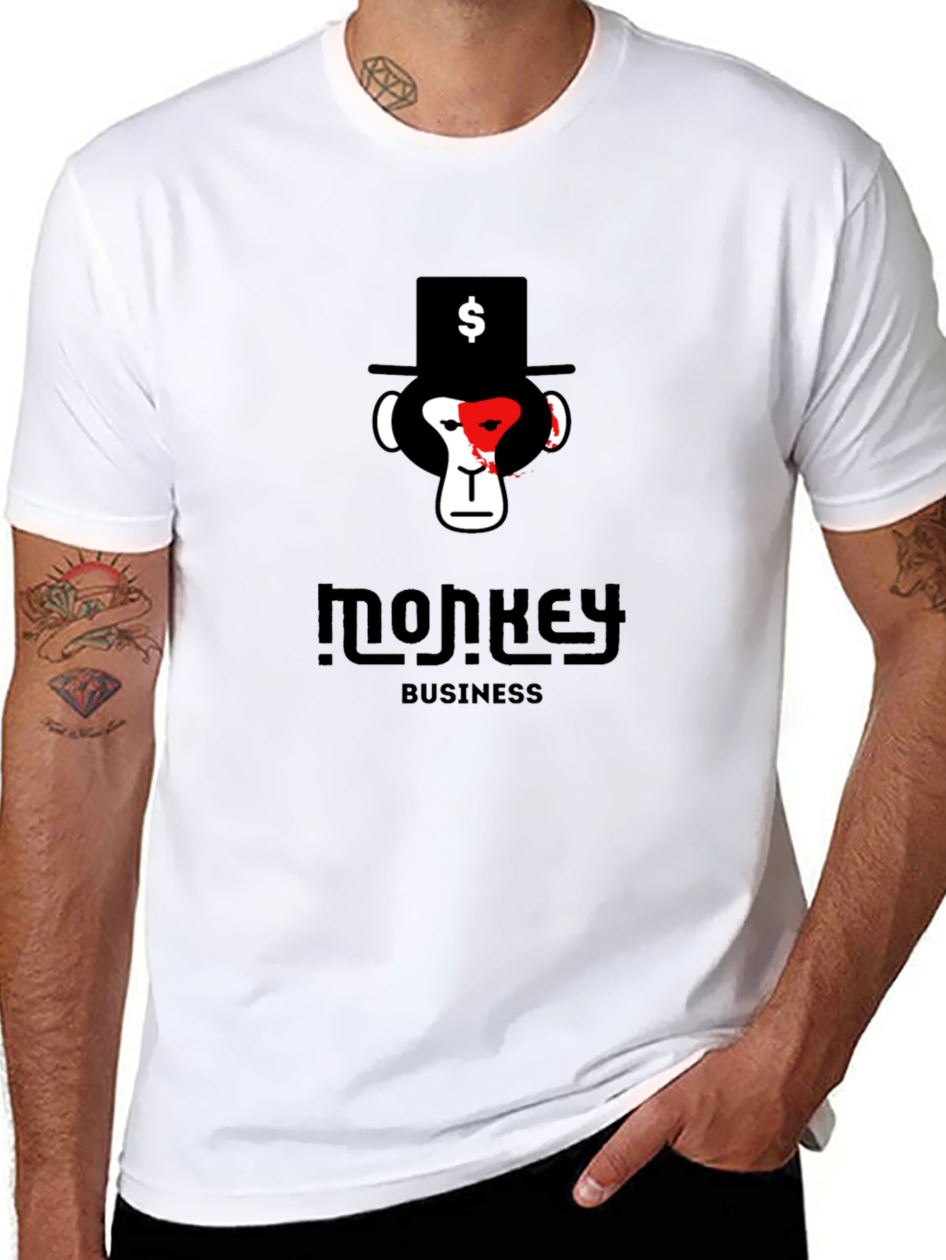 Monkey Business Graphic Tee