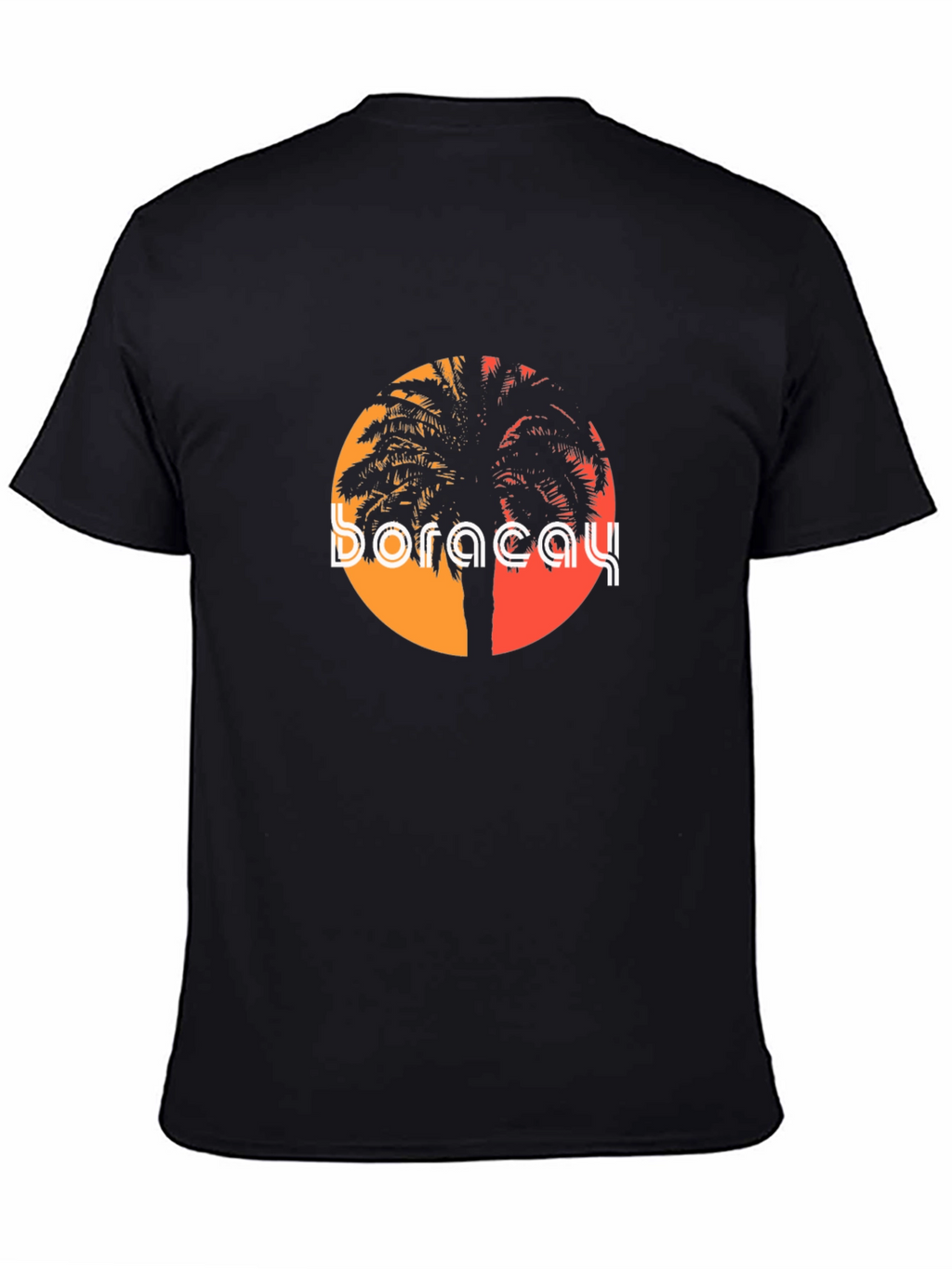 Boracay Palm Sunset Graphic Tee
