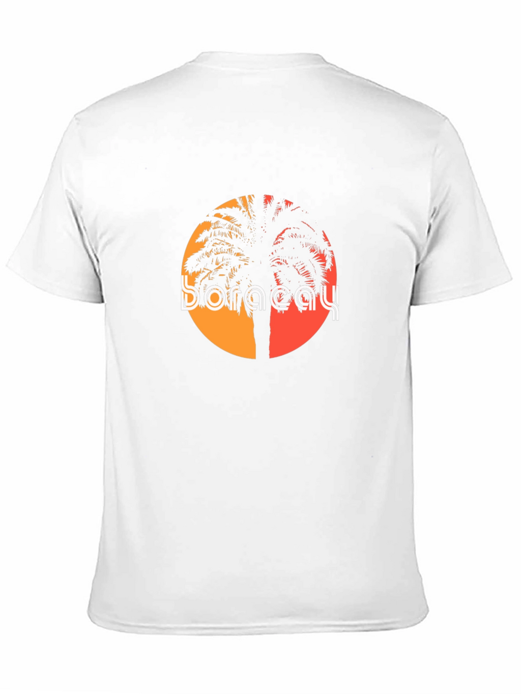 Boracay Palm Sunset Graphic Tee