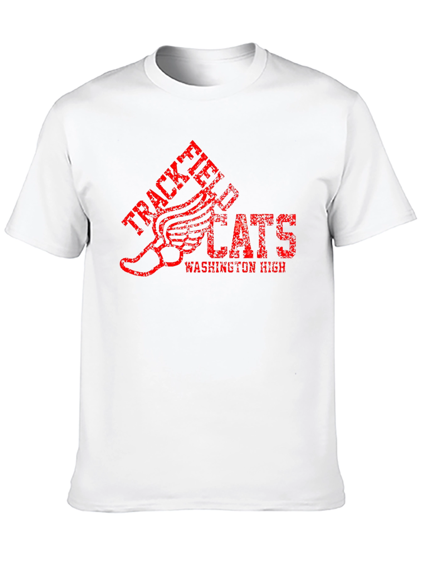 Track & Field Wildcats Black Graphic T-Shirt