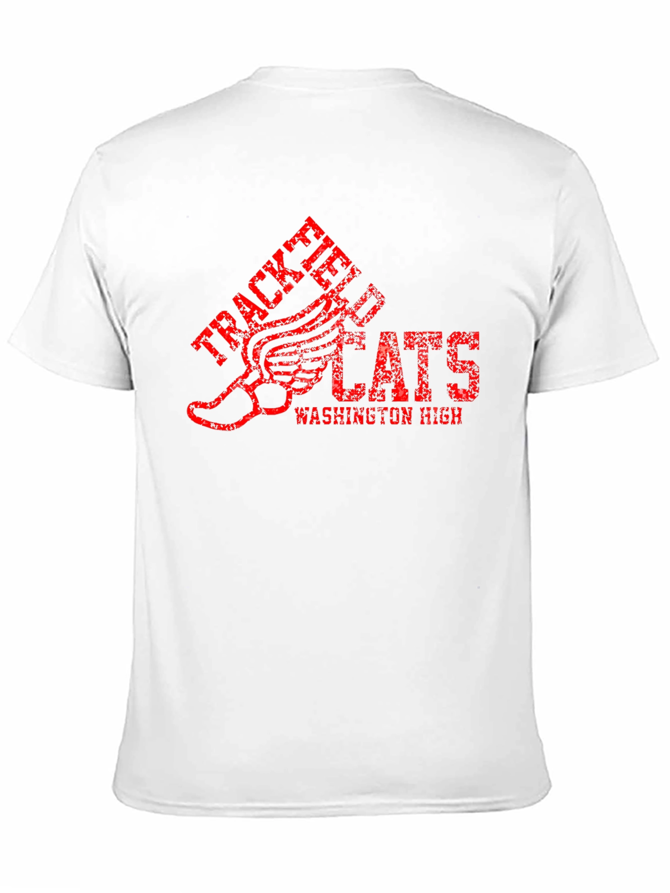Track & Field Wildcats Black Graphic T-Shirt