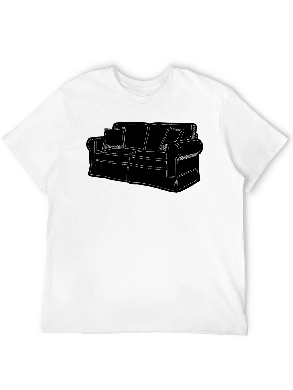 Couch Graphic Tee - Relaxed Style