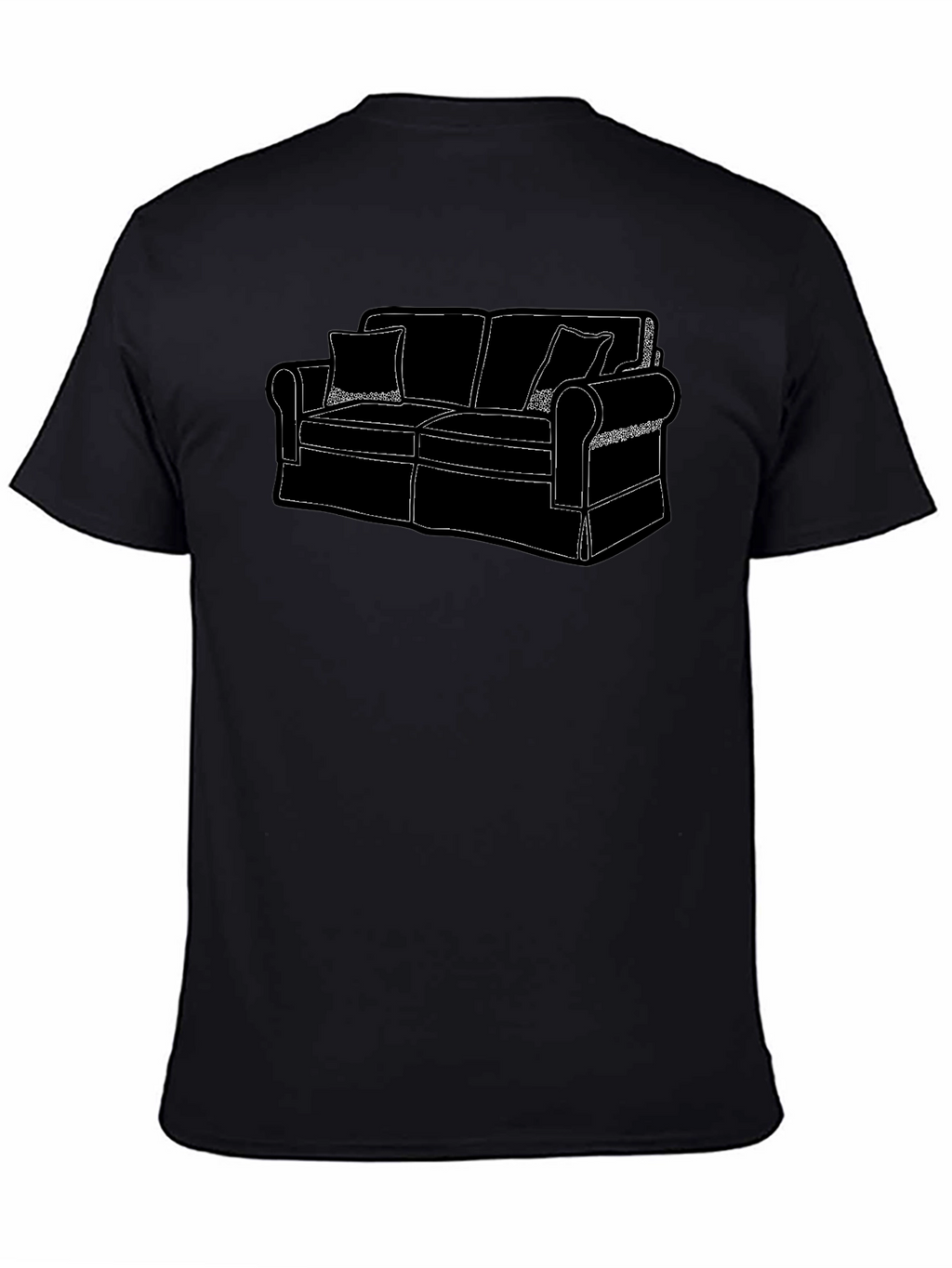 Couch Graphic Tee - Relaxed Style