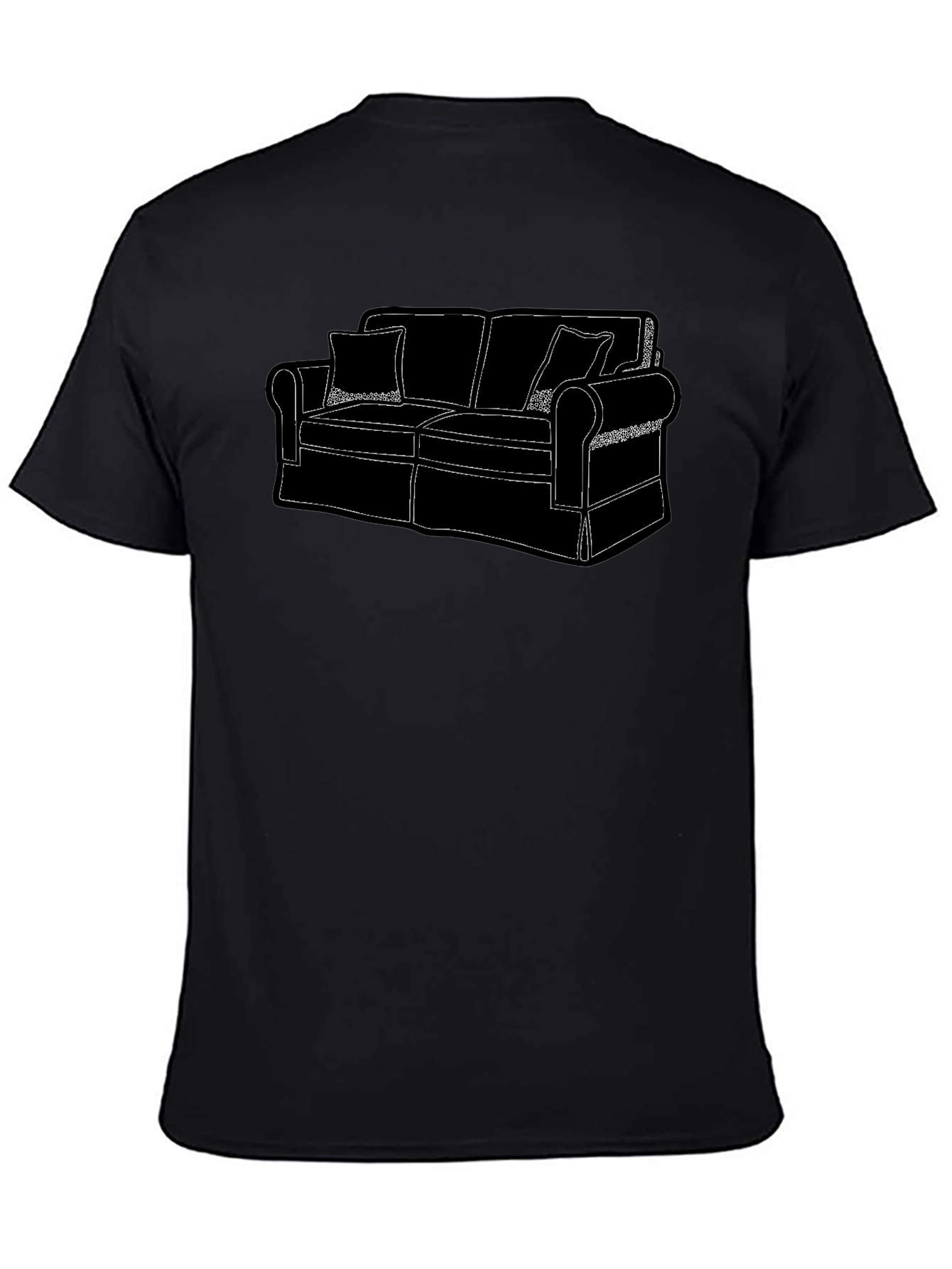 Couch Graphic Tee - Relaxed Style
