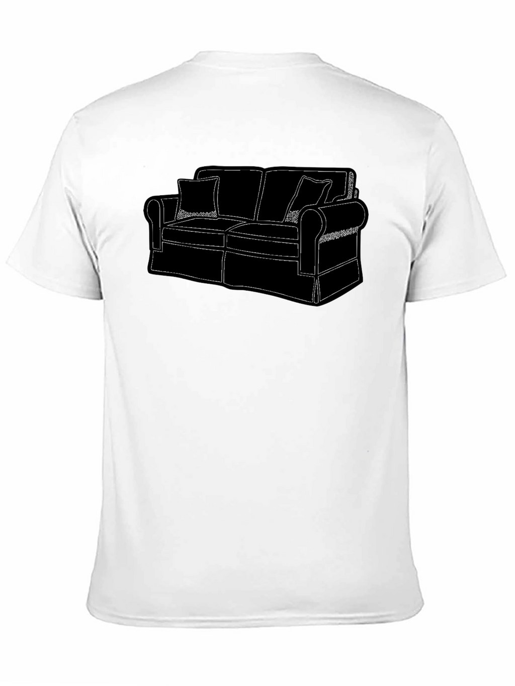 Couch Graphic Tee - Relaxed Style