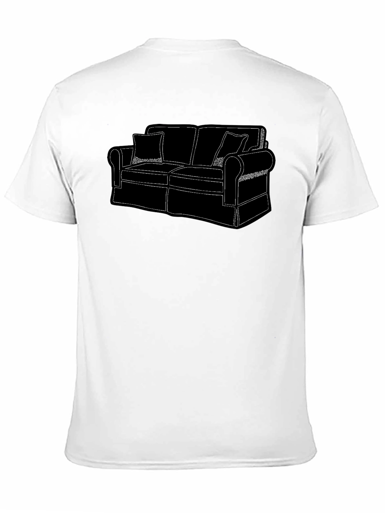 Couch Graphic Tee - Relaxed Style