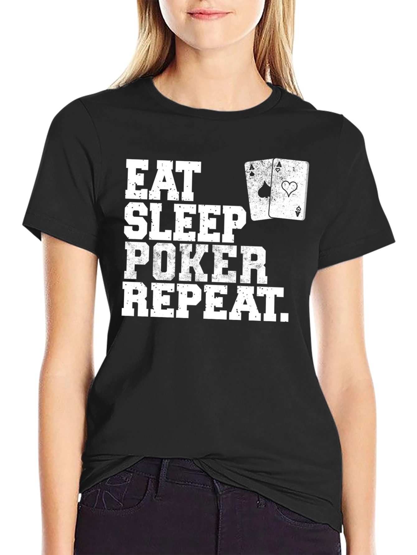 Eat Sleep Poker Repeat T-Shirt