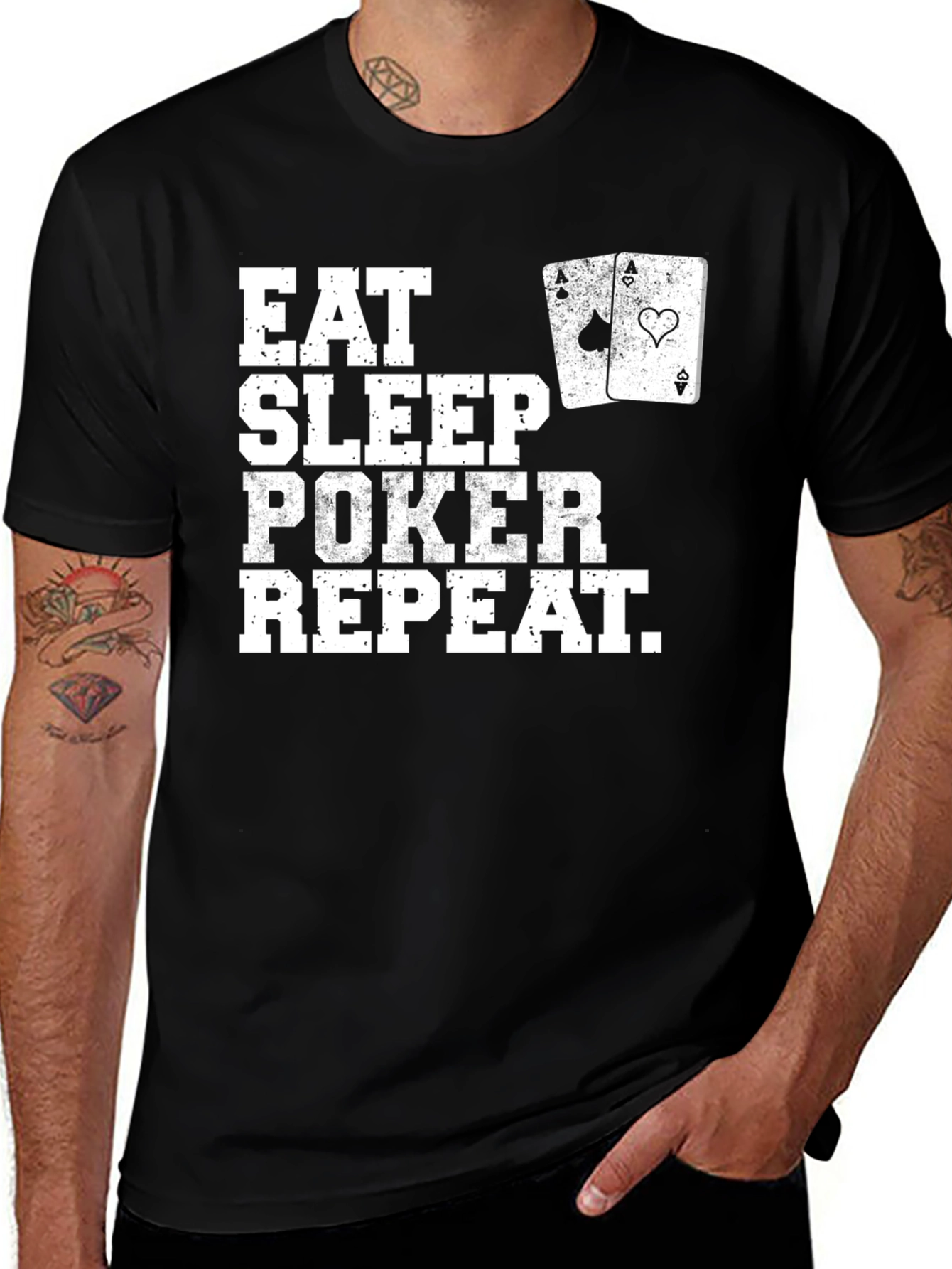 Eat Sleep Poker Repeat T-Shirt
