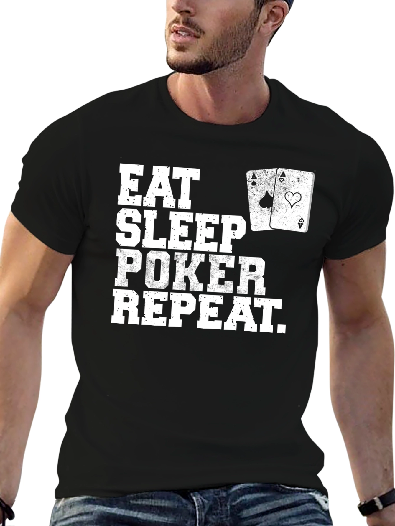 Eat Sleep Poker Repeat T-Shirt