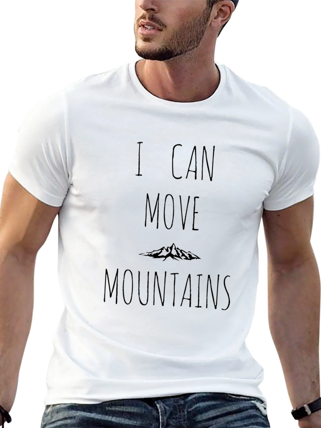 I Can Move Mountains Graphic Tee