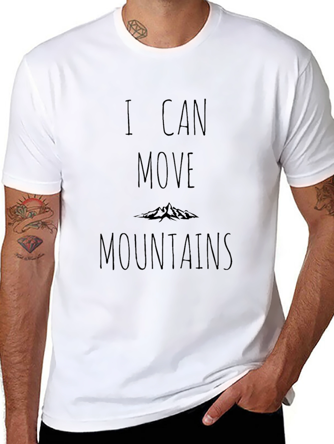 I Can Move Mountains Graphic Tee