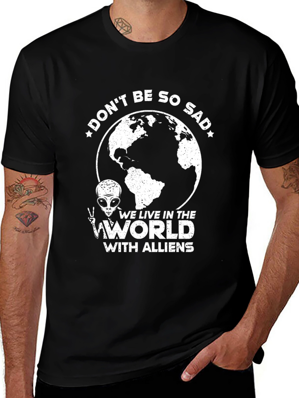 Dont Be So Sad Alien T-Shirt