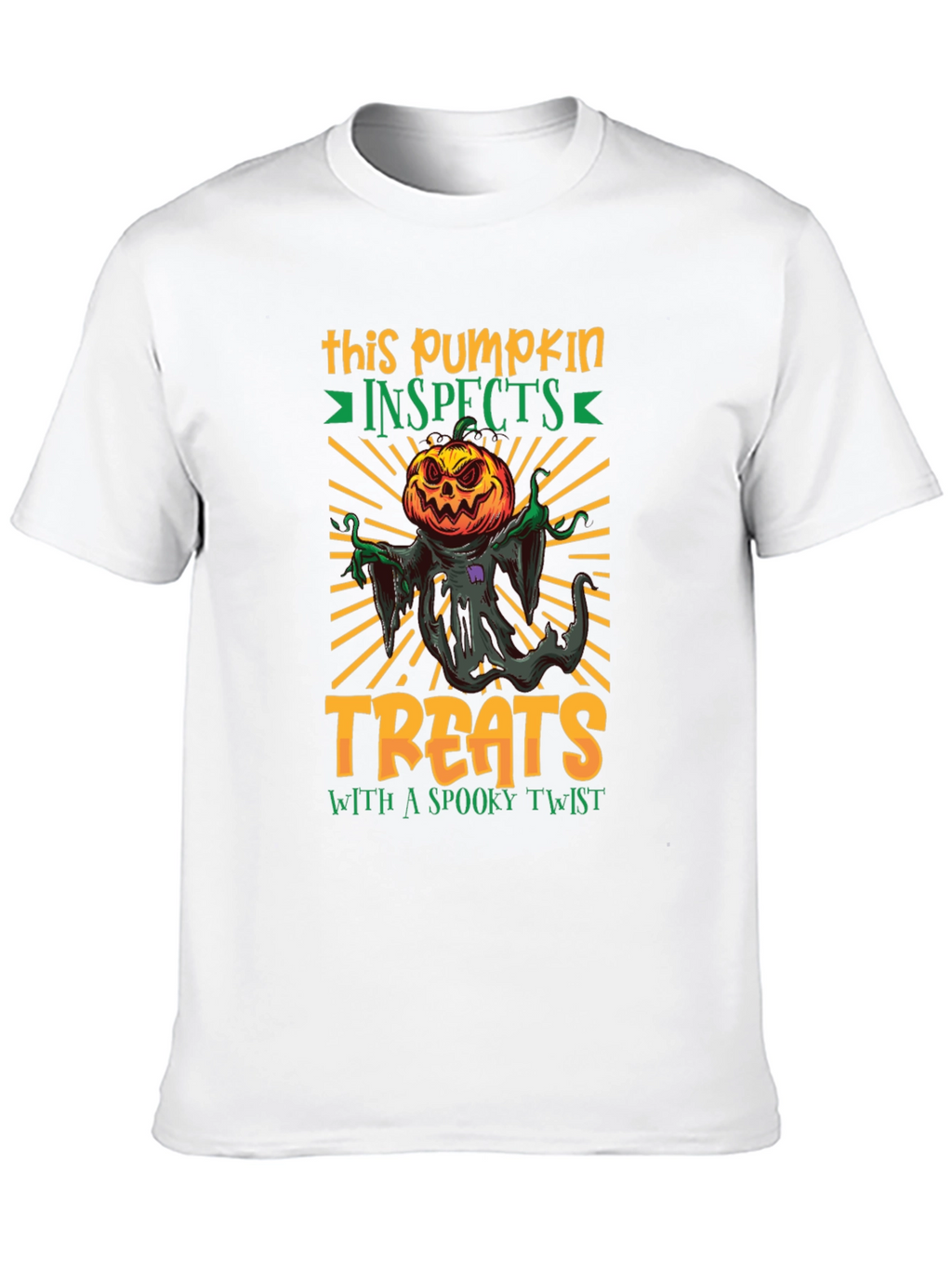 Spooky Pumpkin Treats Halloween T-Shirt