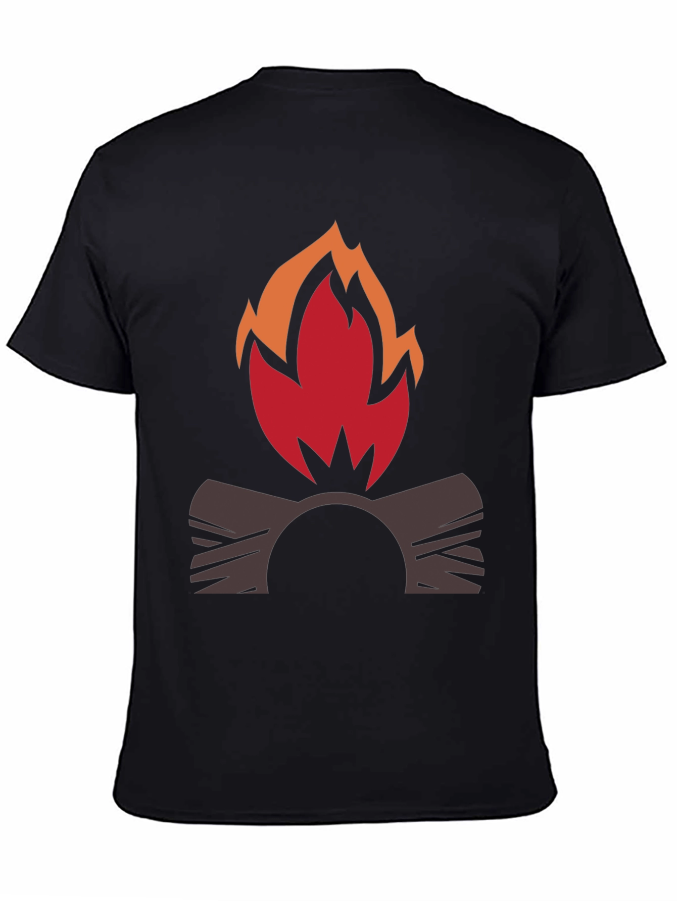 Campfire Graphic Tee - Cozy Style for Outdoor Lovers