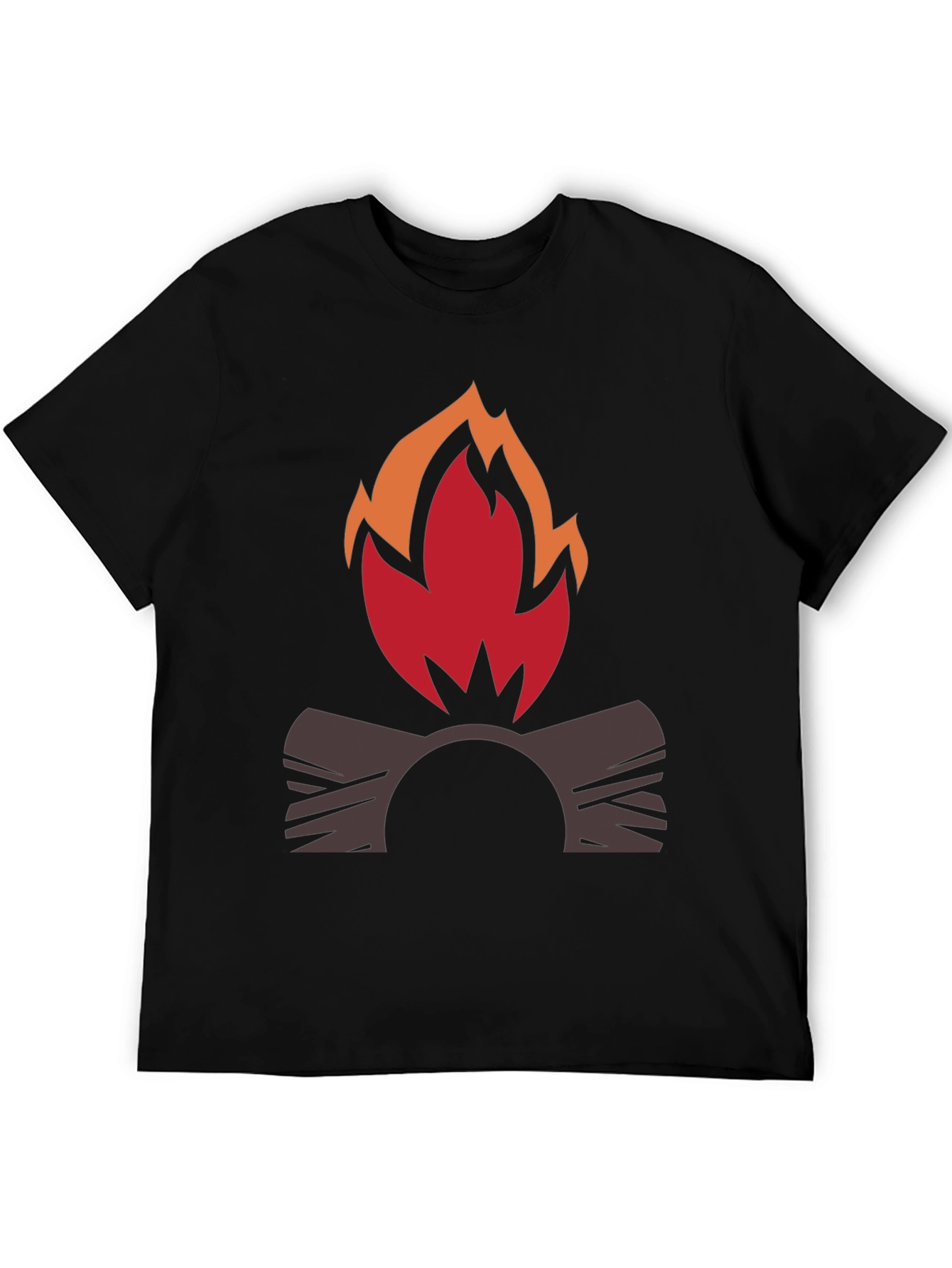 Campfire Graphic Tee - Cozy Style for Outdoor Lovers