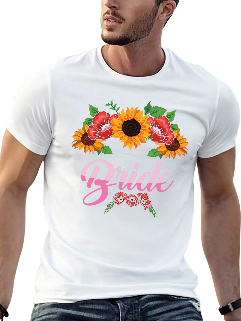 Bride Sunflower T-Shirt