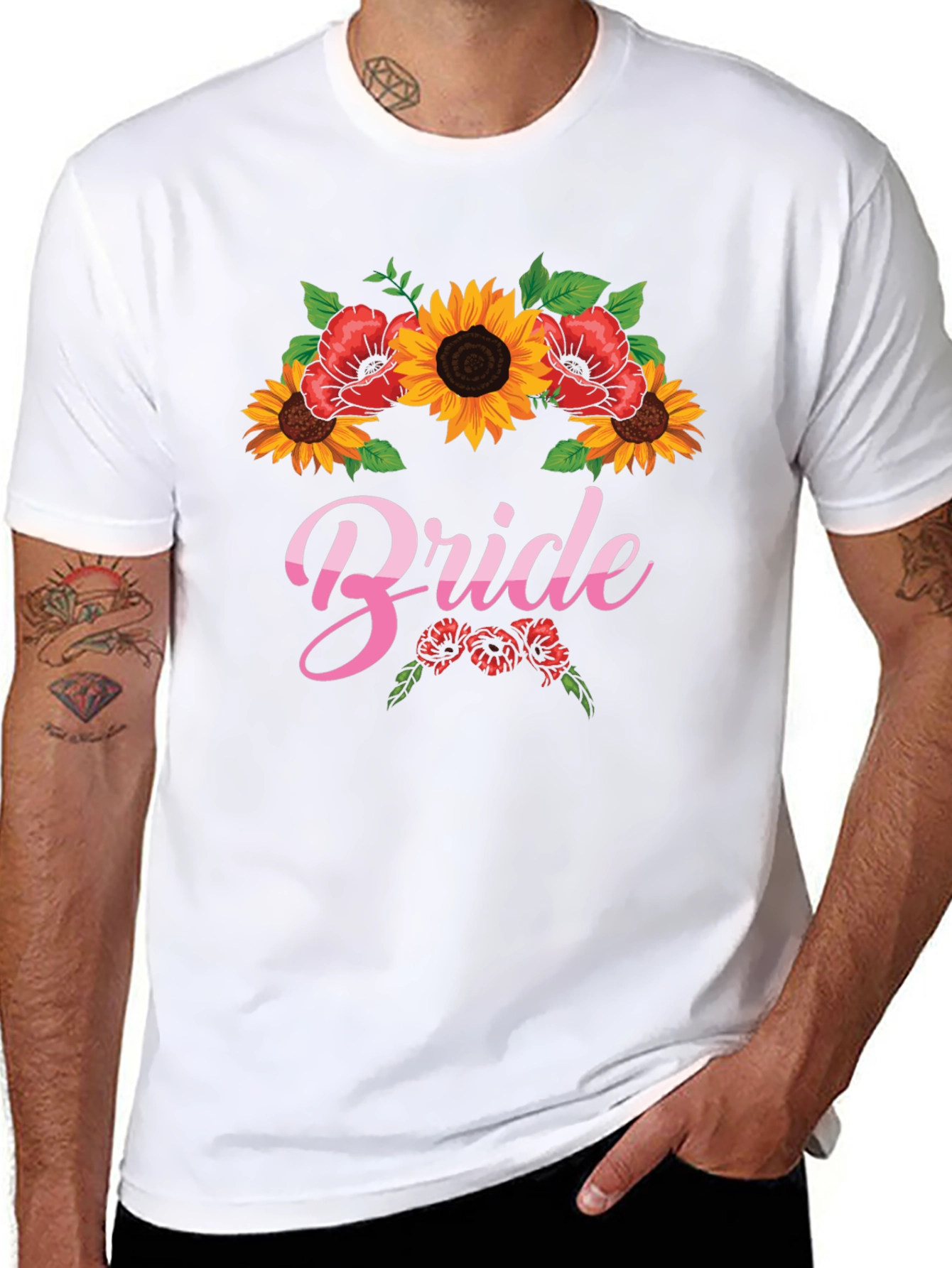 Bride Sunflower T-Shirt