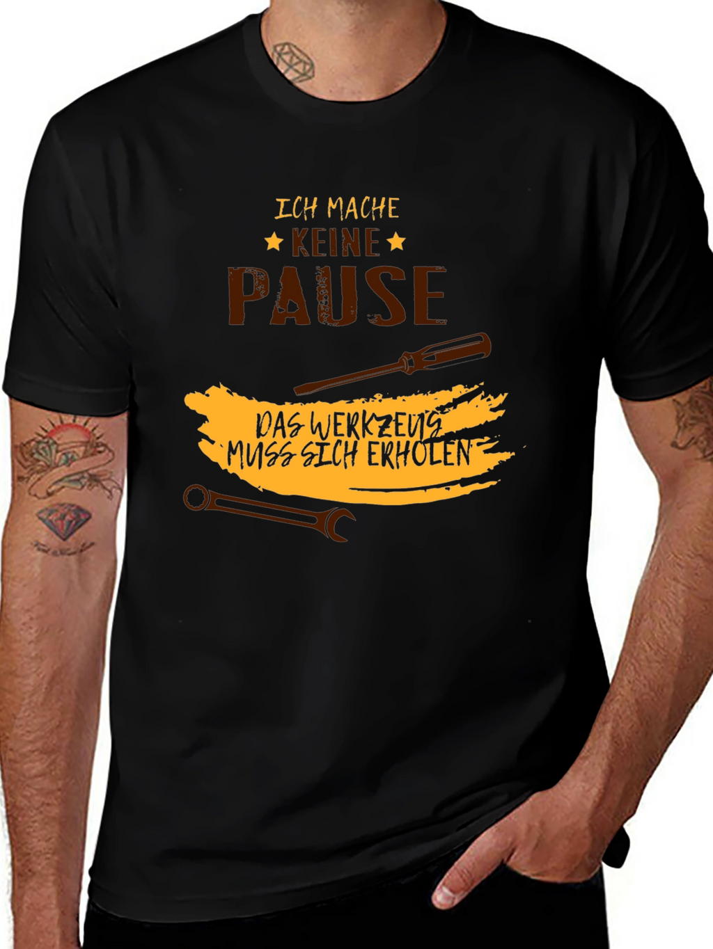 Ich Mache Keine Pause T-Shirt Mechanic Humor