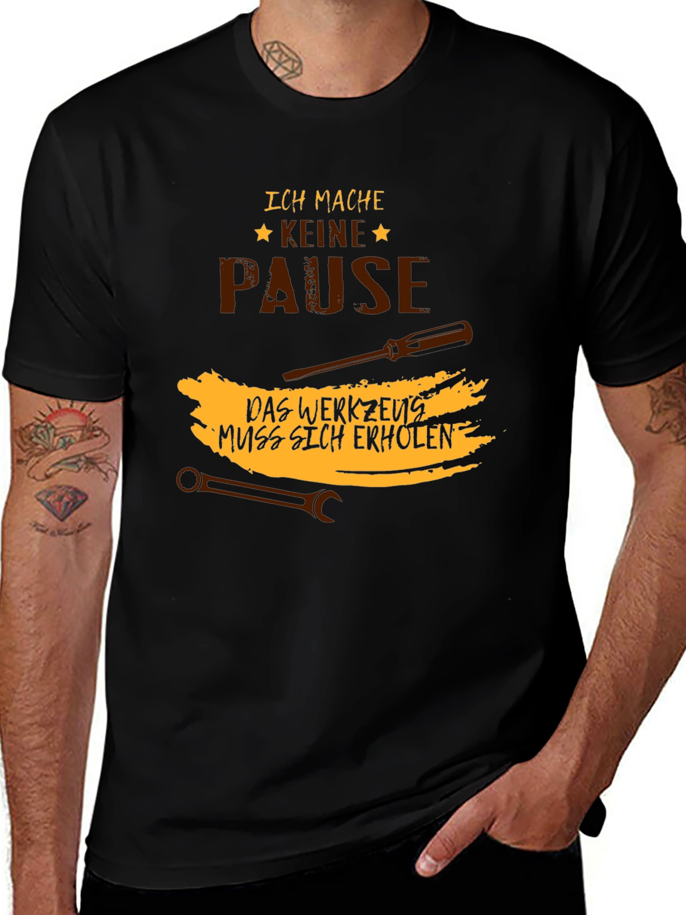Ich Mache Keine Pause T-Shirt Mechanic Humor