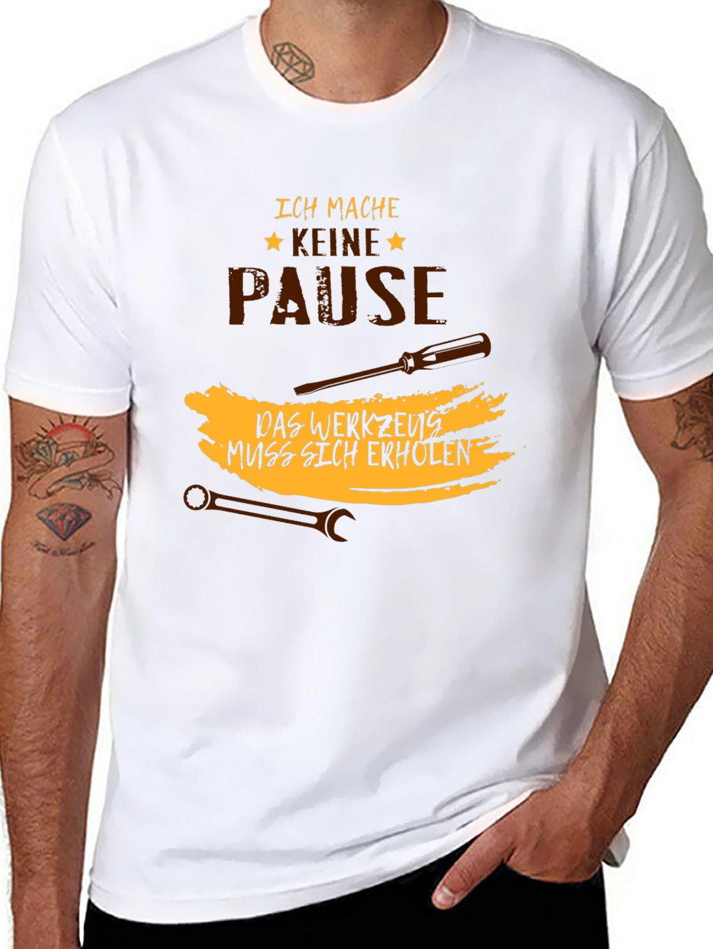 Ich Mache Keine Pause T-Shirt Mechanic Humor